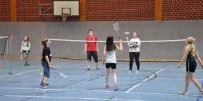 Turnier im Badminton